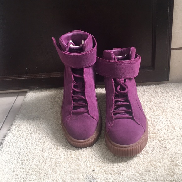 fenty puma high top sneakers